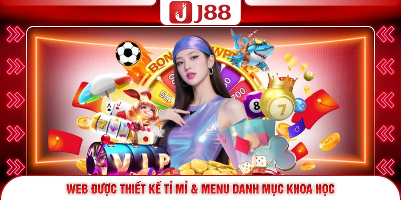 Trang chủ 171 Web được thiết kế tỉ mỉ & menu danh mục khoa học